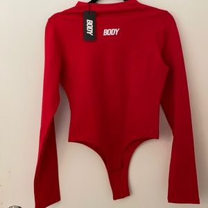 Body Love Bodysuit (Red)